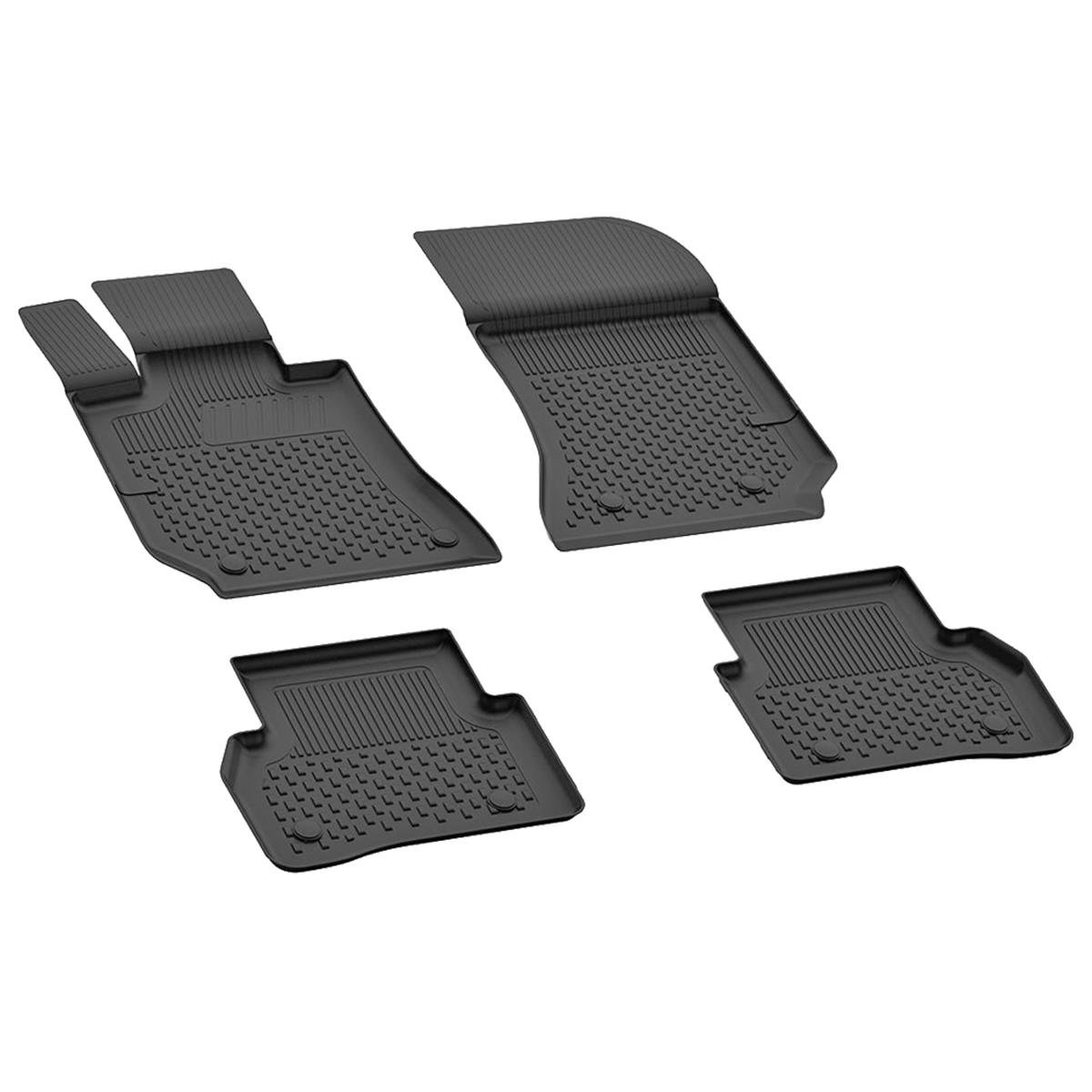 Sahler Mercedes CLS Coupe (C218) 2011-2018 (Şaft yok) 4,5D Havuzlu Paspas