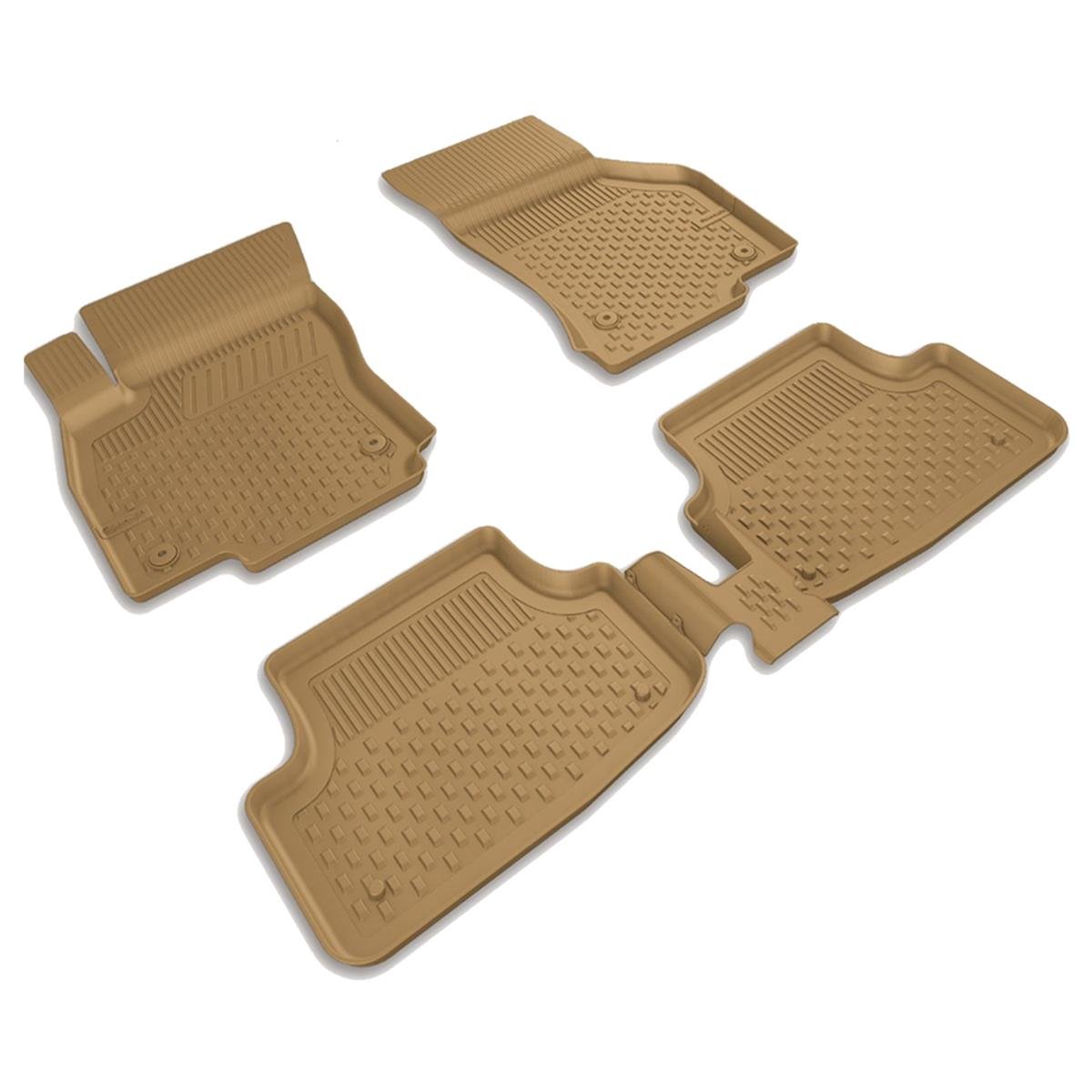 Sahler Volkswagen Tiguan 2016-2023 4,5D Havuzlu Paspas - BEJ