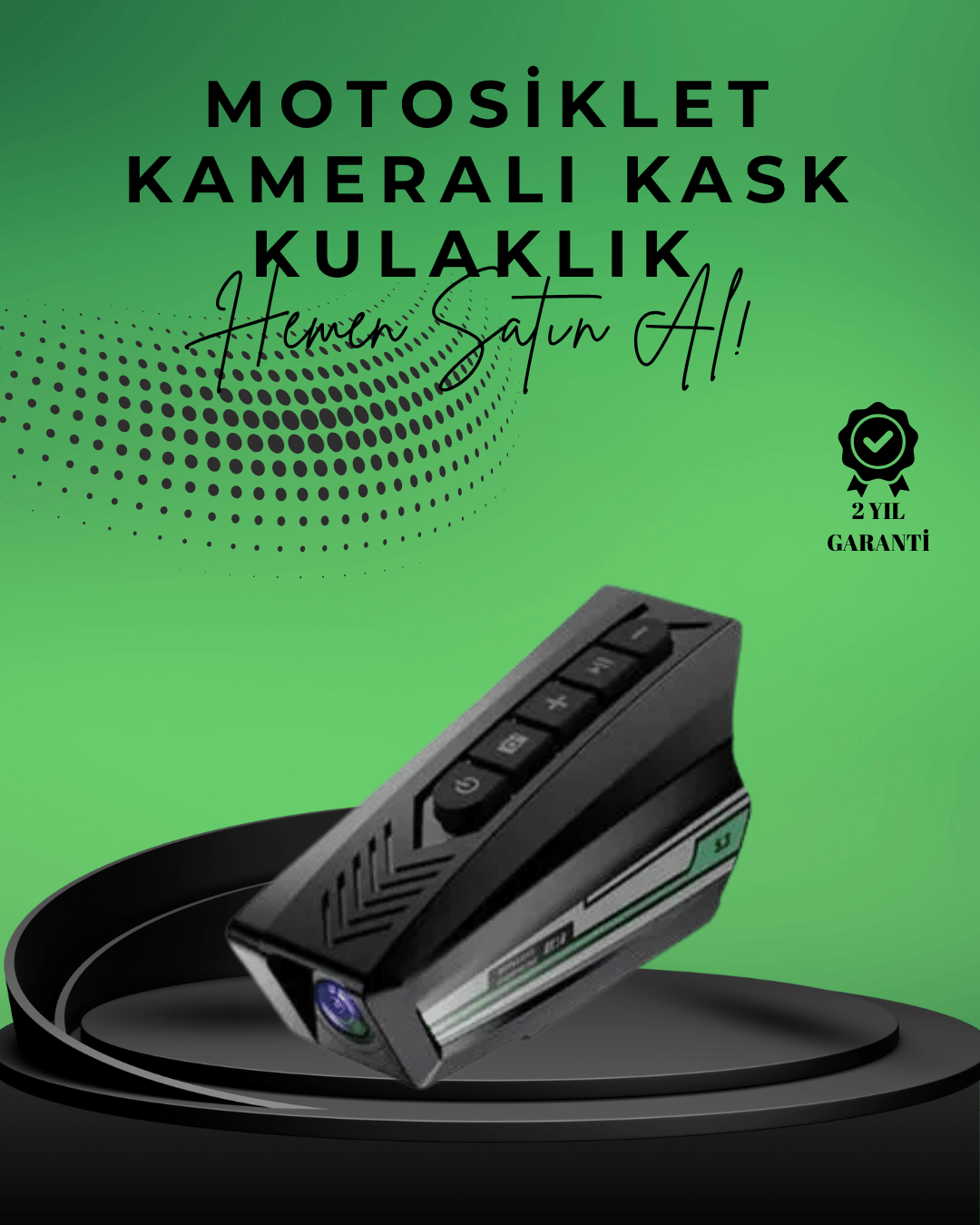  BT16 Dashcam Özellikli Kask Kamerası – WiFi, Sesli Komut, HD Kayıt