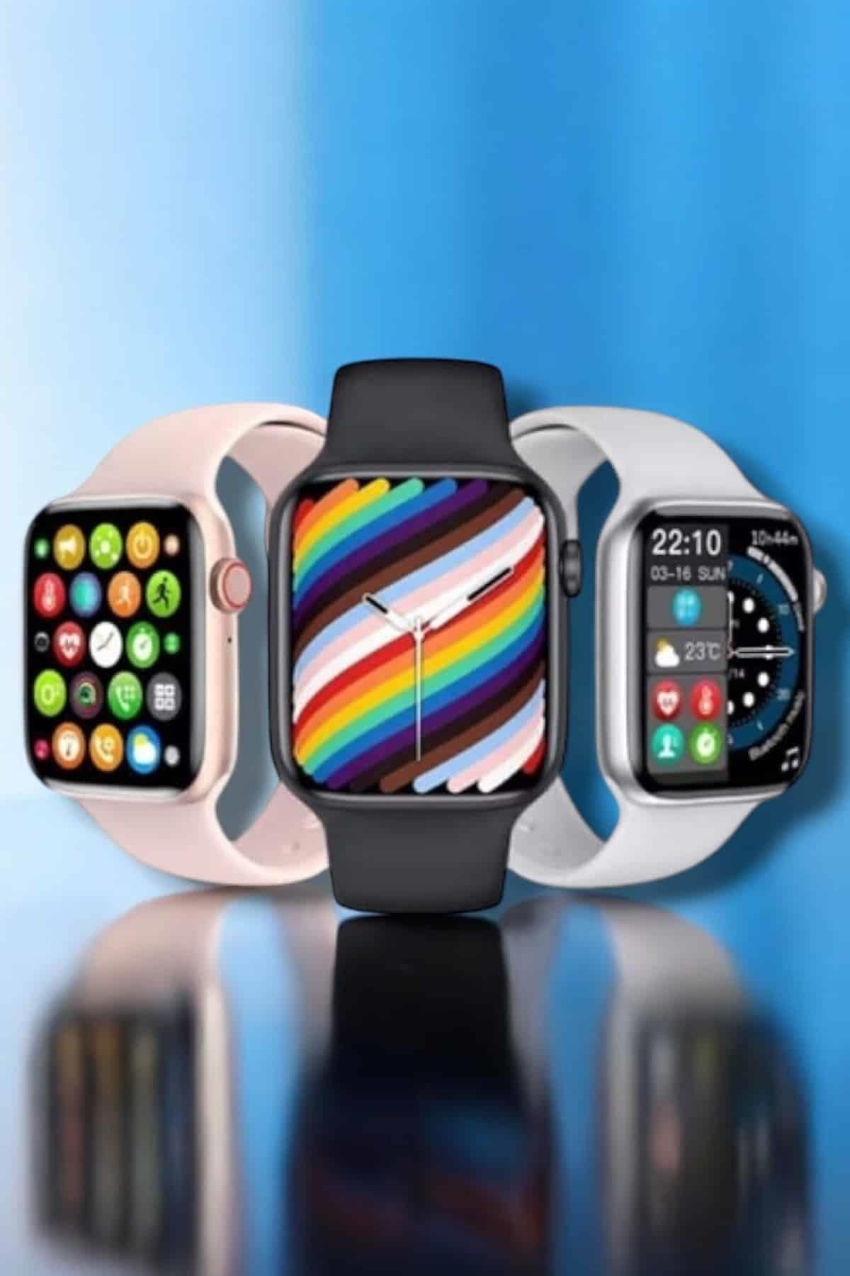 Akıllı Saat iOS ve Android ile Uyumlu Şık ve Çok Fonksiyonlu