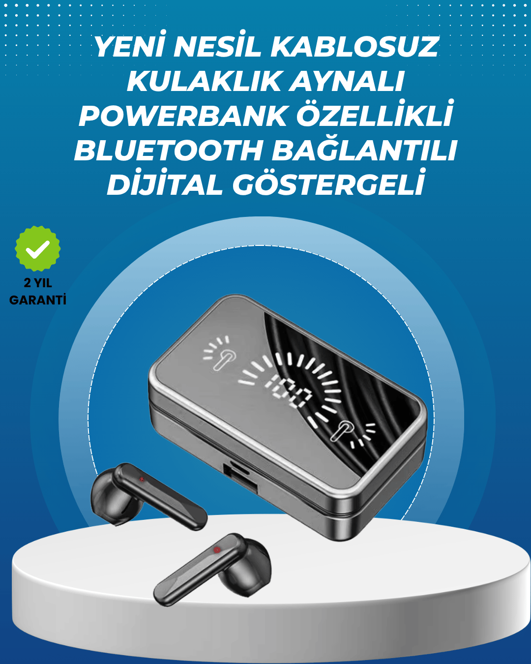 Anında Dil Çevirisi Yapan Kablosuz Kulaklık – 3 Modlu Kullanım