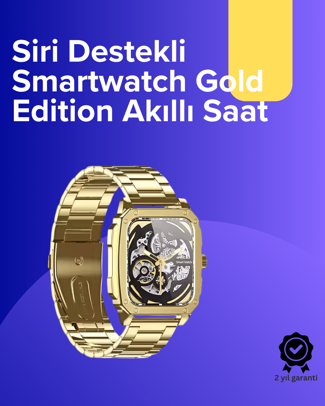 Çok Fonksiyonlu Akıllı Saat – Bluetooth, Sağlık ve Spor Takibi
