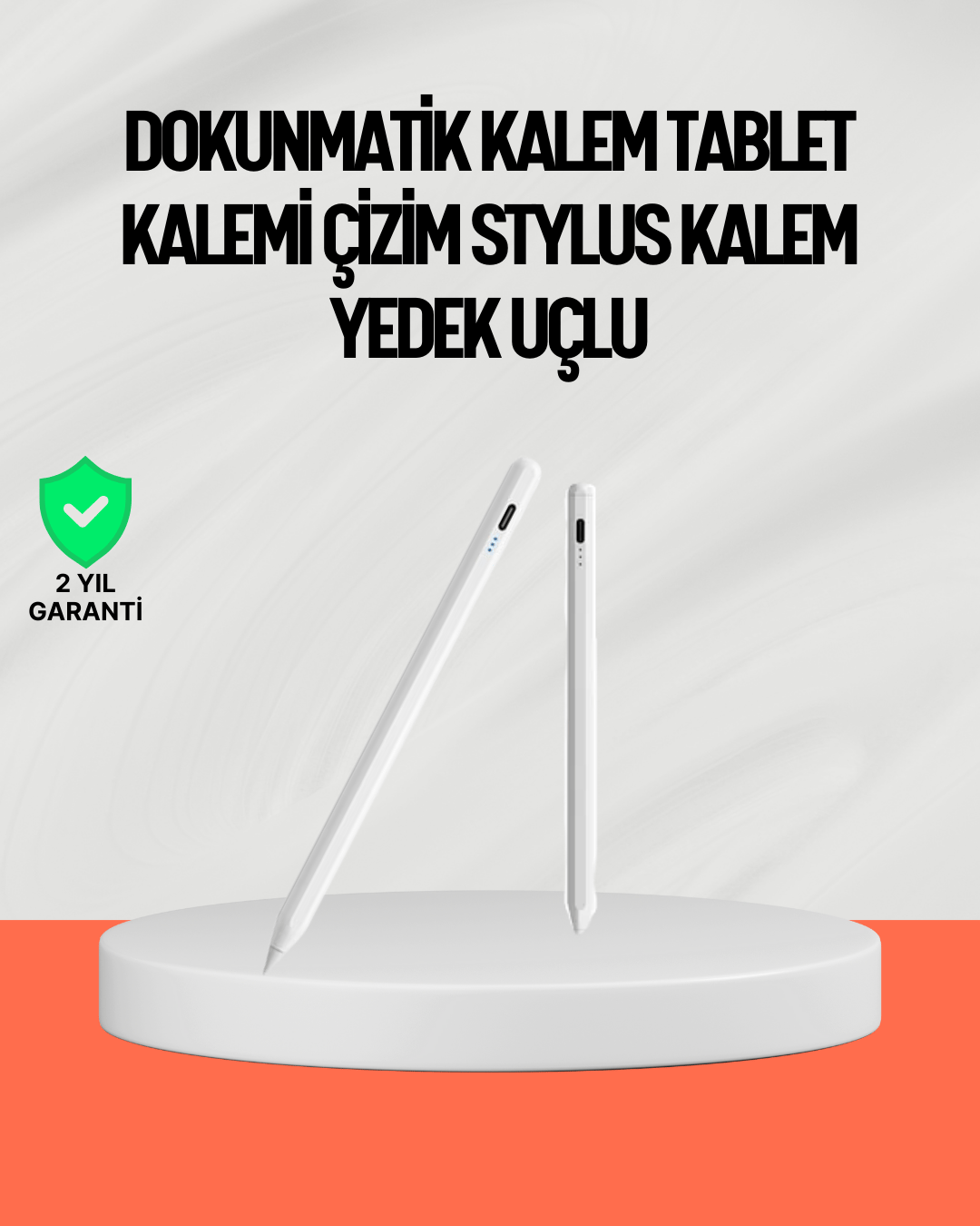 Eğim Sensörlü 1,0 mm Uçlu Dijital Kalem – Uzun Pil Ömrü ve Kolay Kullanım