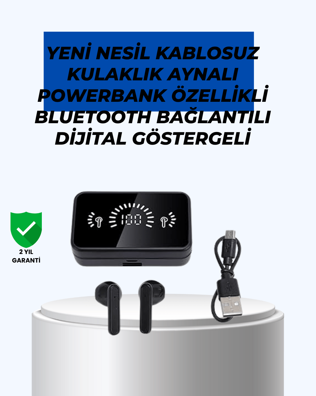 Ergonomik Tasarımlı Dokunmatik Bluetooth Kulaklık – HD Ses Performansı
