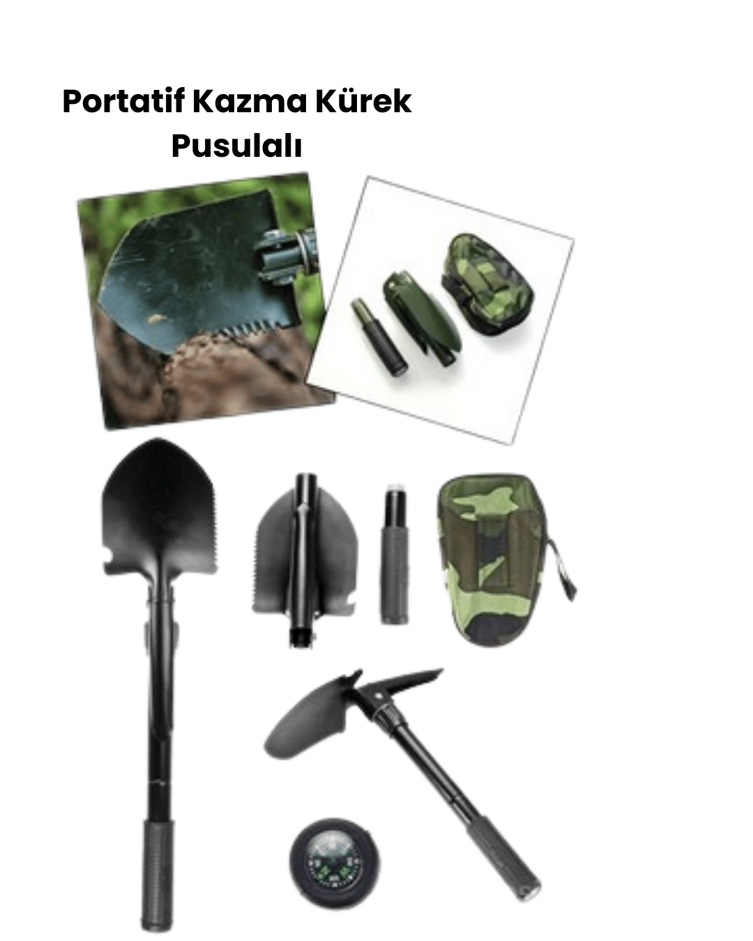 KAZMA KÜREK SETİ