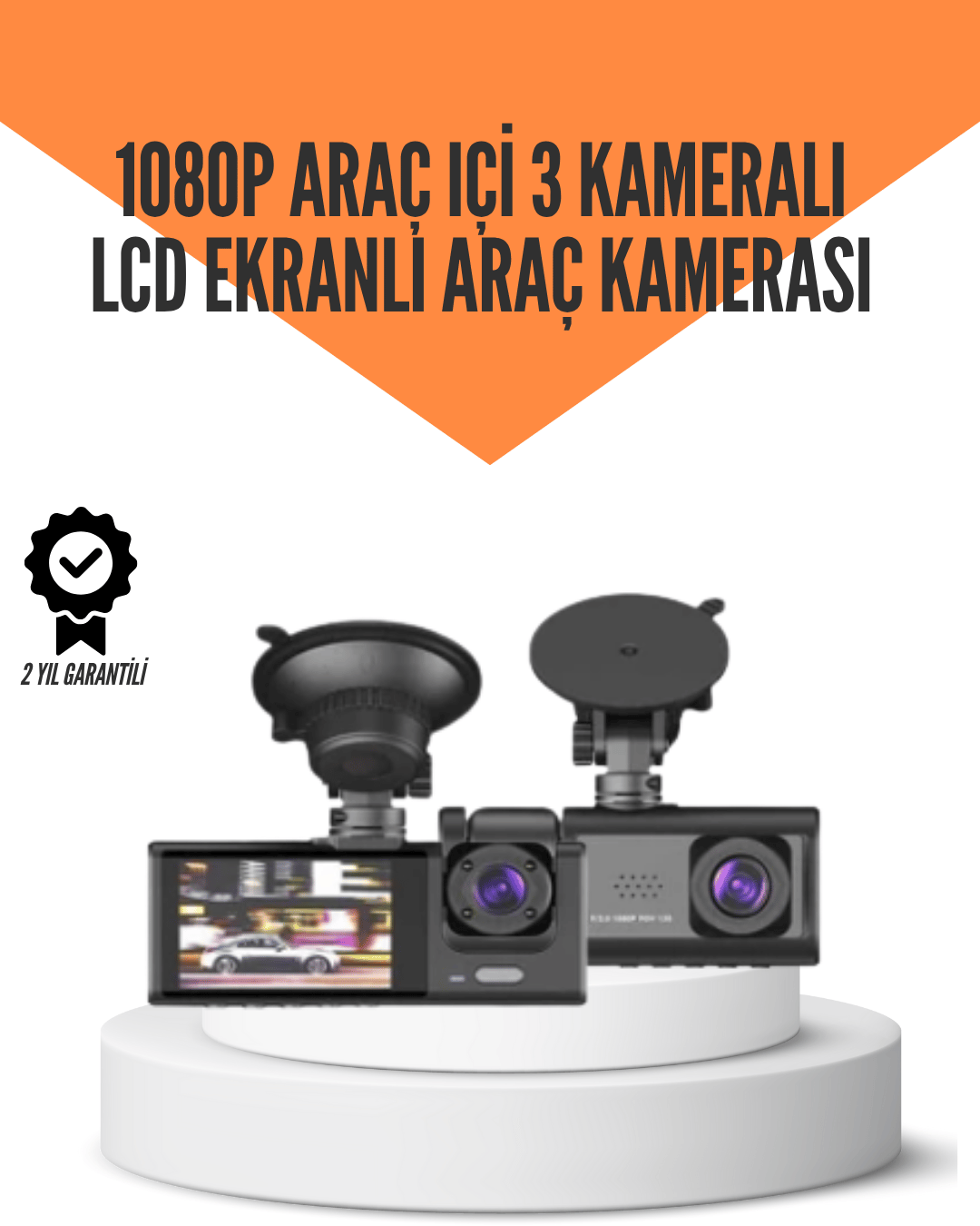 Torima TA-01 LCD Ekranlı Gece Görüşlü Araç Kamerası