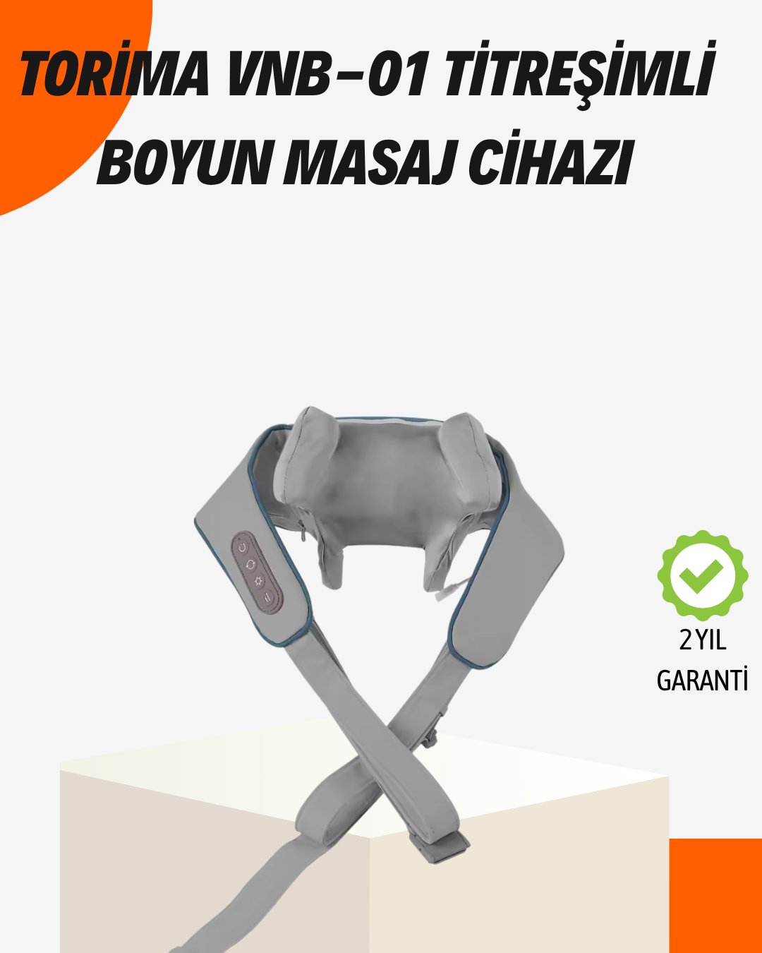 Torima VNB-01 1800mAh Pil Kapasiteli Boyun Masaj Aleti