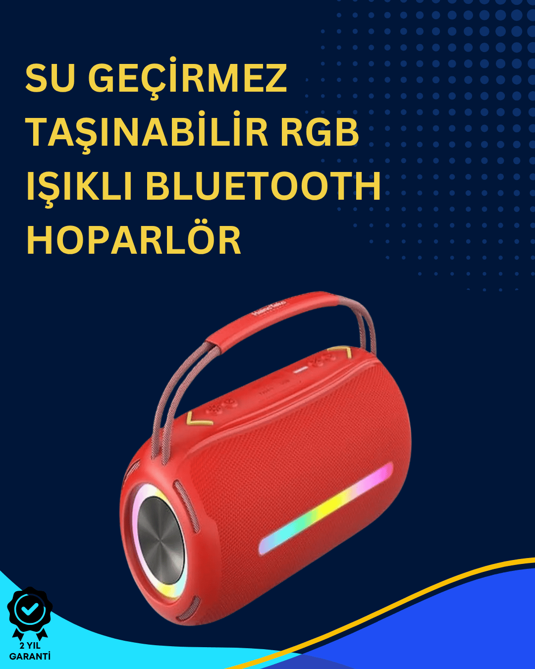 USB/SD/AUX Girişli Hoparlör – 10 W × 2 Çift Sürücü