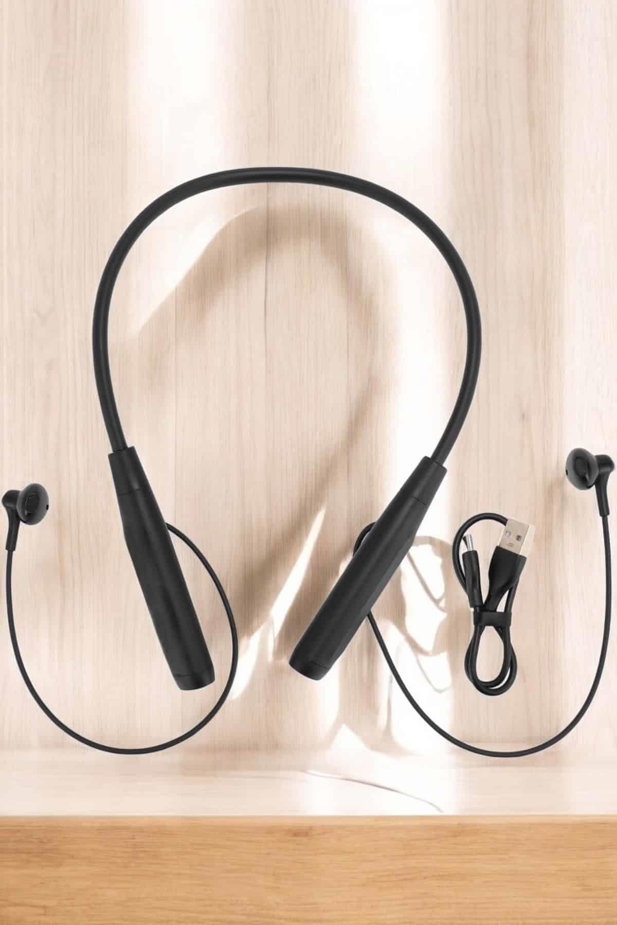 Yeni Nesil Bluetooth Kulaklık Kablolu Kulak İçi Dijital Göstergeli