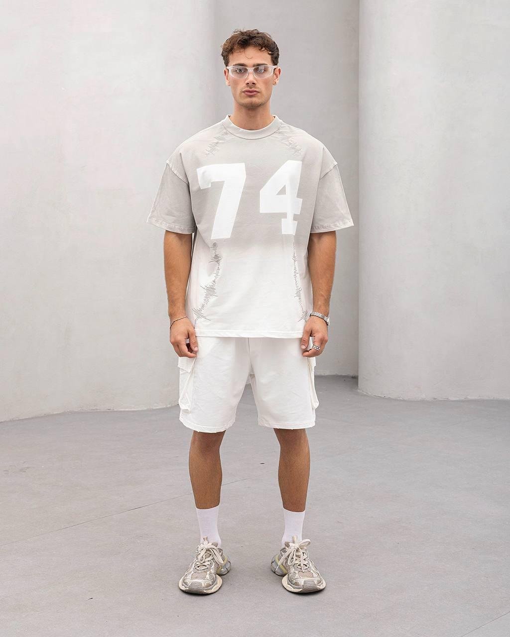 Baskılı Oversize Tişört