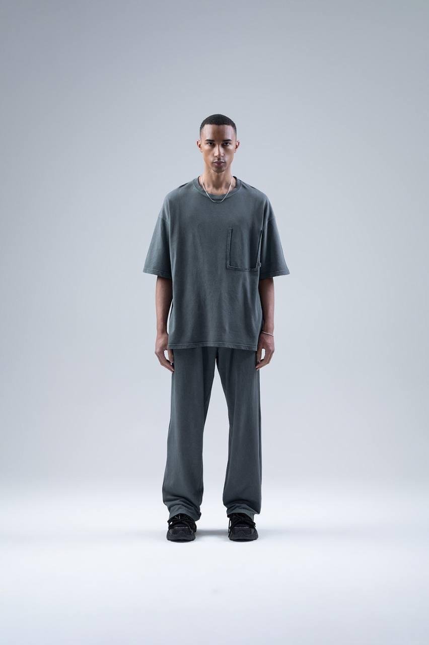 Gri Oversize Takım