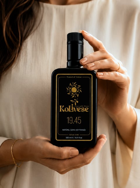 Kolivese 500 ml2 - Soğuk Sıkım Natürel Sızma Zeytinyağı 