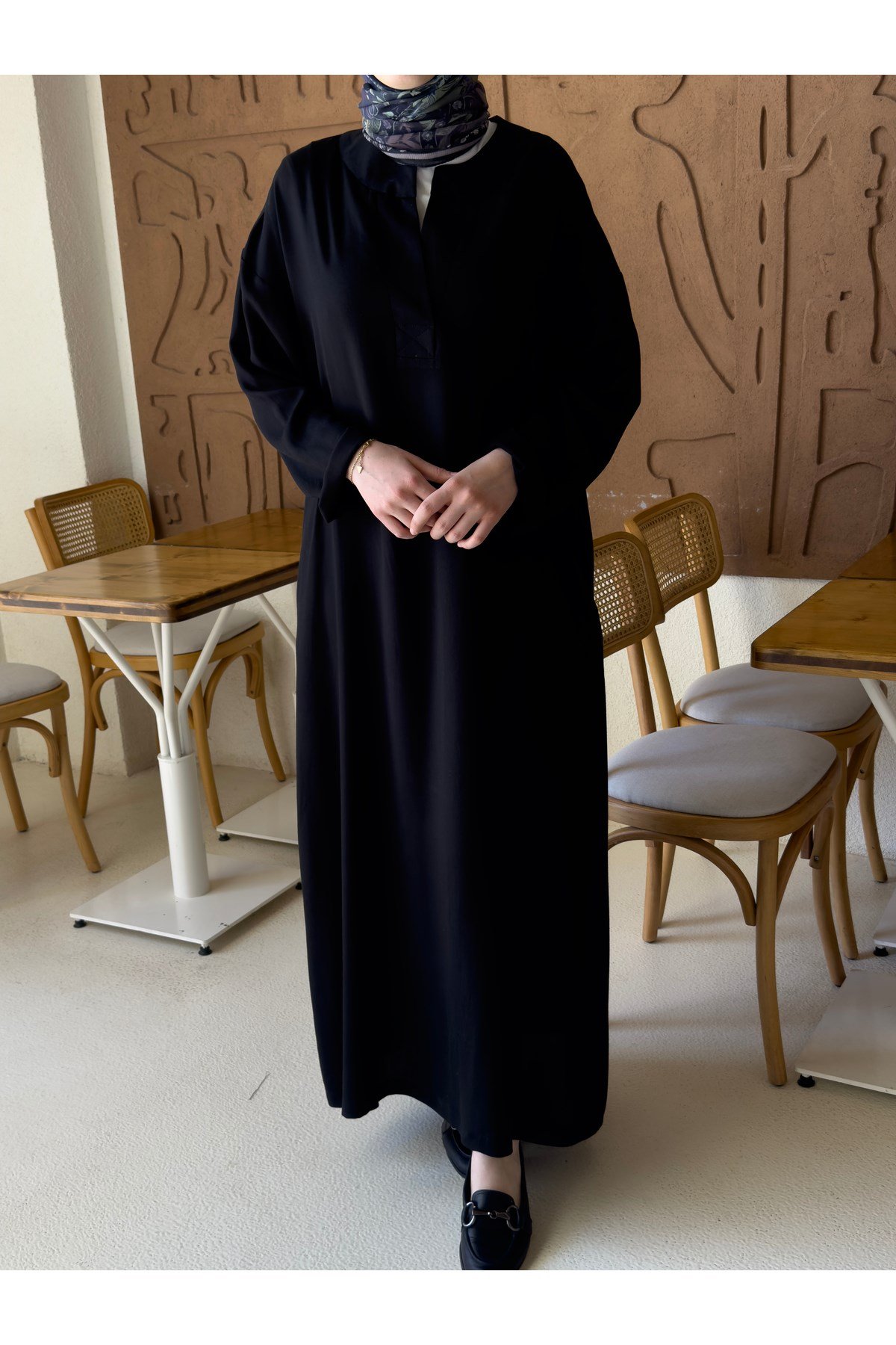 Tesettür Kadın Oversize Elbise