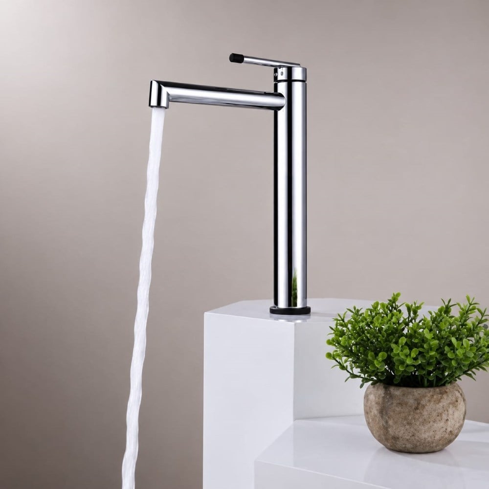 Armand XL Krom Yüksek Çanak Lavabo BataryasıArmand XL Chrome Yüksek Lavabo Bataryası | Modern Çanak Lavabo ArmatürüArmatür&BataryaMase ModeLBMS0036DUŞHOMEArmand XL Krom Yüksek Çanak Lavabo Bataryası