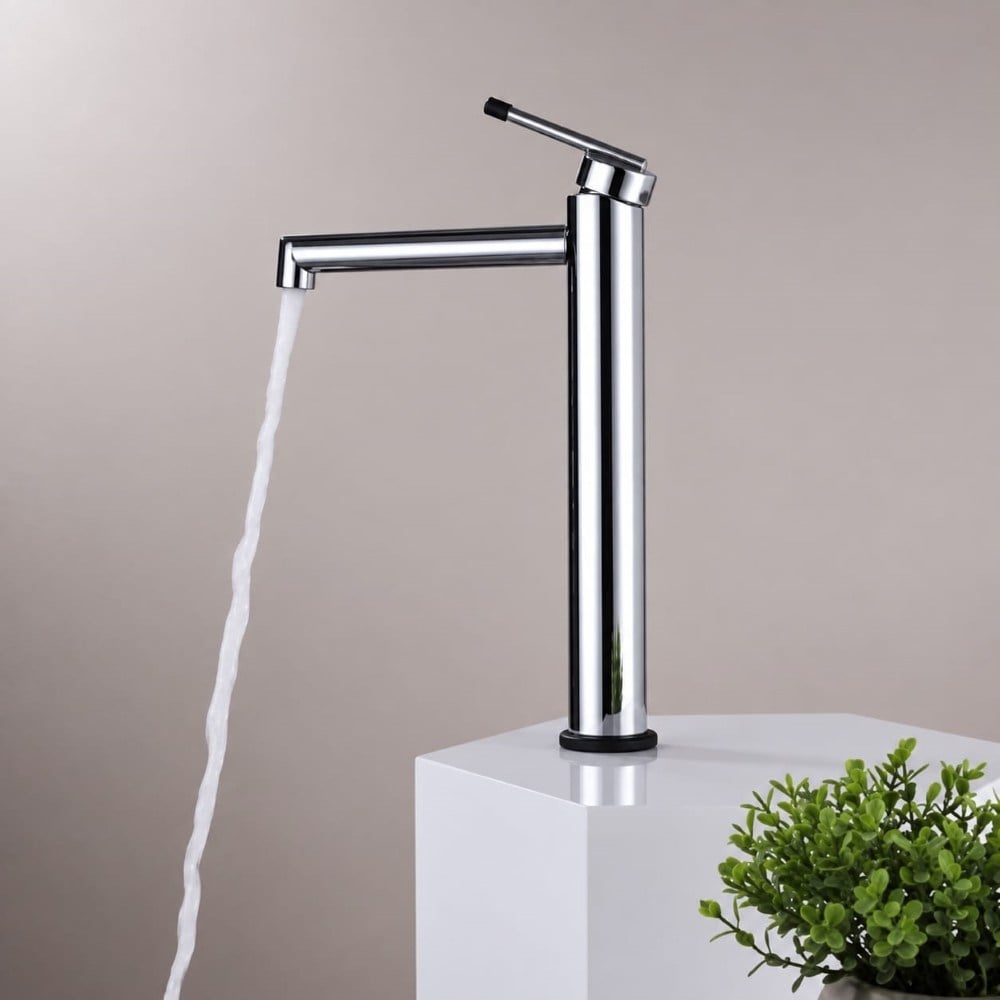 Armand XL Krom Yüksek Çanak Lavabo BataryasıArmand XL Chrome Yüksek Lavabo Bataryası | Modern Çanak Lavabo ArmatürüArmatür&BataryaMase ModeLBMS0036DUŞHOMEArmand XL Krom Yüksek Çanak Lavabo Bataryası
