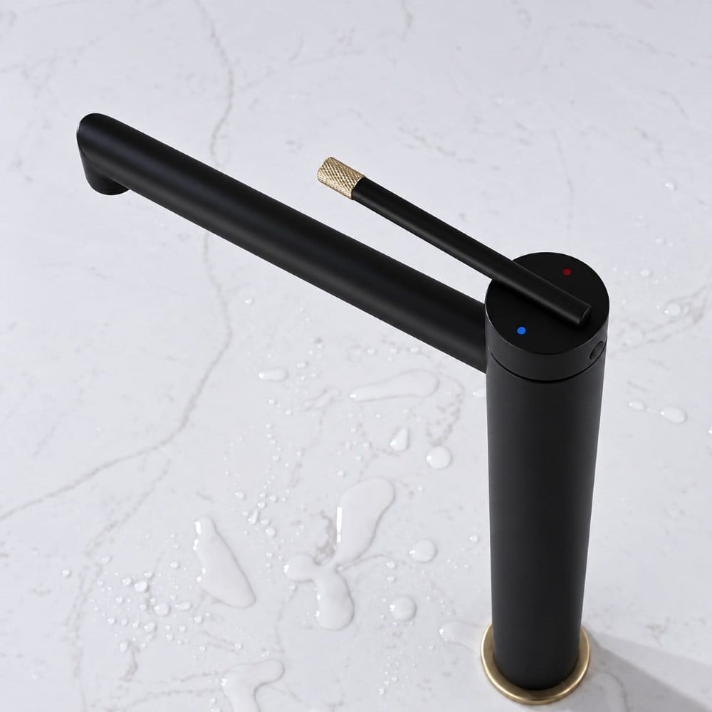 Armand XL Mat Siyah Yüksek Çanak Lavabo BataryasıArmand XL Matt Black Yüksek Lavabo Bataryası | Modern Çanak Lavabo ArmatürüArmatür&BataryaMase ModeLBMS0038DUŞHOMEArmand XL Mat Siyah Yüksek Çanak Lavabo Bataryası