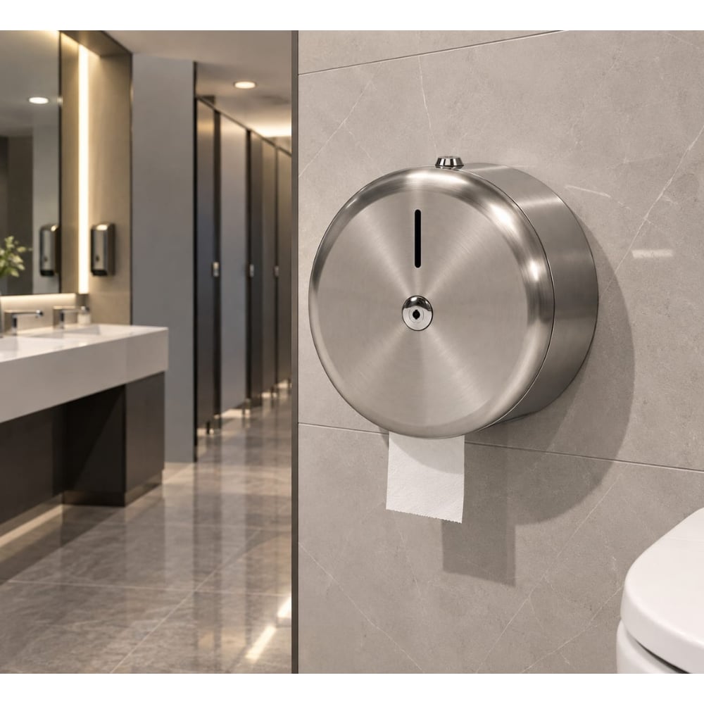 Cimri Kağıt Verici Paslanmaz ÇelikPaslanmaz Çelik Kağıt Verici | Kağıt Havlu Dispenseri | Banyo ve OfisBanyo AksesuarCSK 7423DUŞHOMECimri Kağıt Verici Paslanmaz Çelik