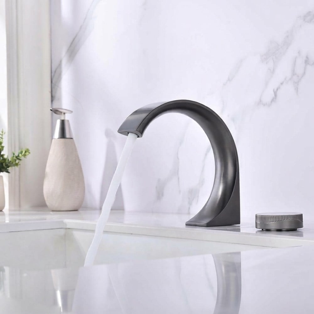 Curve 2 Delikli Lavabo Bataryası Gun GreyCurve 2 Delikli Ankastre Lavabo Bataryası Gun Grey (Füme)Armatür&BataryaMase ModeTDMS0005DUŞHOMECurve 2 Delikli Lavabo Bataryası Gun Grey
