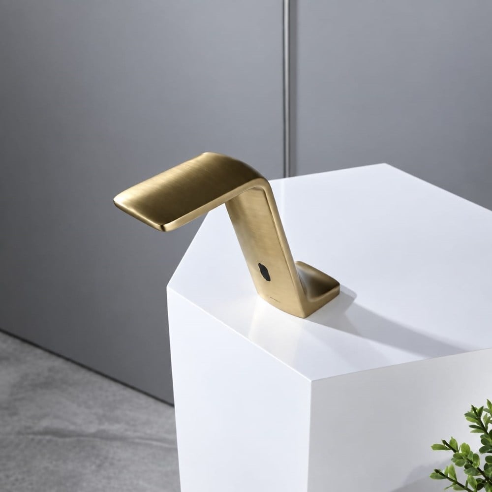 Days Fotoselli Sensörlü Lavabo Bataryası (Fırçalanmış Gold / Altın)Days Fotoselli Lavabo Bataryası Brushed Gold | Temassız Sensörlü Lavabo BataryasıArmatür&BataryaMase ModeFLMS0002DUŞHOMEDays Fotoselli Sensörlü Lavabo Bataryası (Fırçalanmış Gold / Altın)
