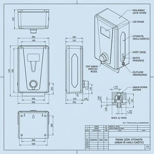 Dikey Sıvı Sabunluk (1000ml)Dikey Sıvı Sabunluk 1000 ML | 1000 ML Sıvı Sabun DispenseriBanyo AksesuarCSK 7408DUŞHOMEDikey Sıvı Sabunluk (1000ml)