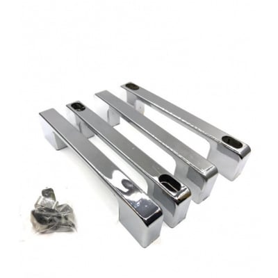 DUŞAKABİN KARE KULP KROM (16CM)