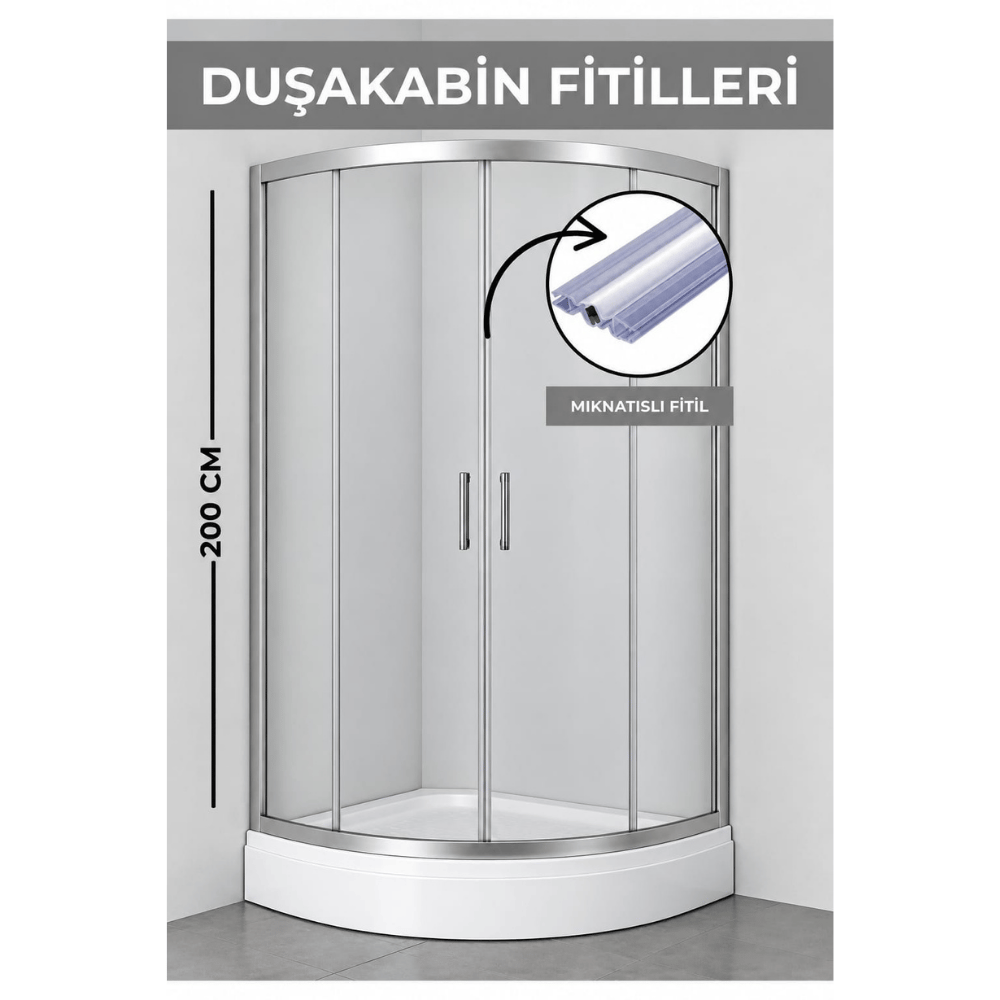 Duşakabin Mıknatıslı Fitil 200 cm Şeffaf | Cam Duşakabin Kapı Fitili | Yedek ParçaDuşakabin Mıknatıslı Fitil 200 cm Şeffaf | Su Sızdırmaz Cam Kapı Fitili | Duşakabin Yedek Parçası | DushomeDuşakabinDUŞHOME6850DUŞHOMEDuşakabin Mıknatıslı Fitil 200 cm Şeffaf | Cam Duşakabin Kapı Fitili | Yedek Parça