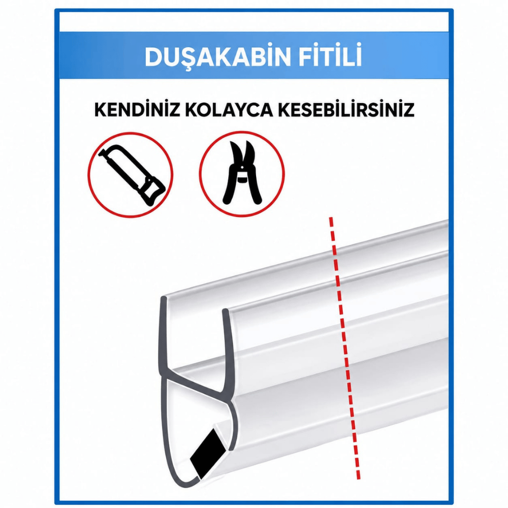 Duşakabin Mıknatıslı Fitil Siyah (200CM)Duşakabin Mıknatıslı Fitil Siyah 200 cm | Su Sızdırmazlık İçin Dayanıklı Mıknatıs Destekli Conta | Kolay Montaj | Modern Siyah Tasarım | Tüm Standart Duşakabin Kapaklarıyla Uyumlu | Uzun Ömürlü Yedek ParçaDuşakabinDUŞHOME8508DUŞHOMEDuşakabin Mıknatıslı Fitil Siyah (200CM)
