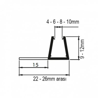 DUŞAKABİN SU FİTİLİ (200CM)