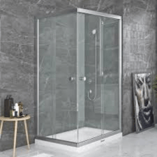 DUŞHOME DUŞAKABİN GLORY SERİSİ SÜRGÜLÜ 130*80KÖŞE AÇILIR,H;190CM
