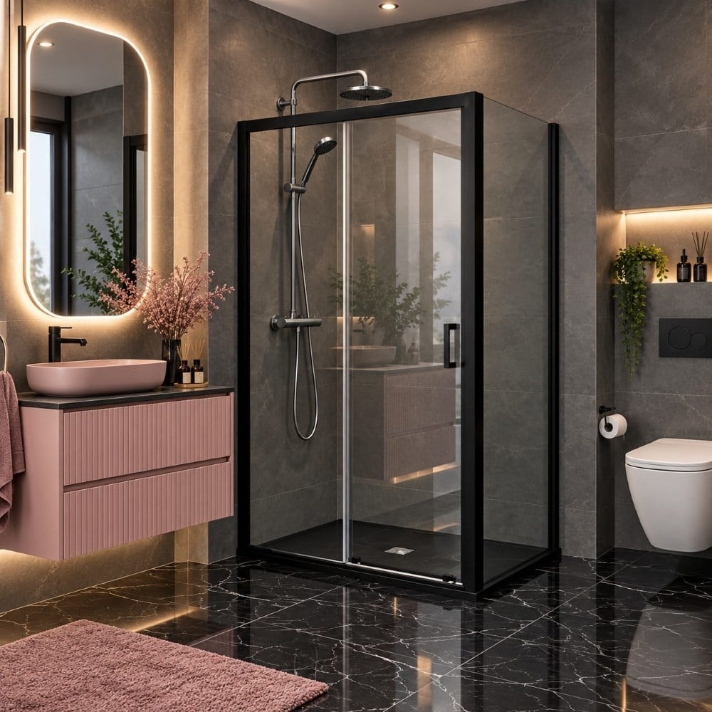 Duşhome Felicia Serisi 130x80 cm Dikdörtgen Mat Siyah Profil 1 Sabit 1 Kayar Önden Girişli Duşakabin (y: 190 cm)Dushome Felicia 130x80 Duşakabin Siyah Profil 1S1Ç H:190cmDuşakabinDUŞHOME7629DUŞHOMEDuşhome Felicia Serisi 130x80 cm Dikdörtgen Mat Siyah Profil 1 Sabit 1 Kayar Önden Girişli Duşakabin (y: 190 cm)