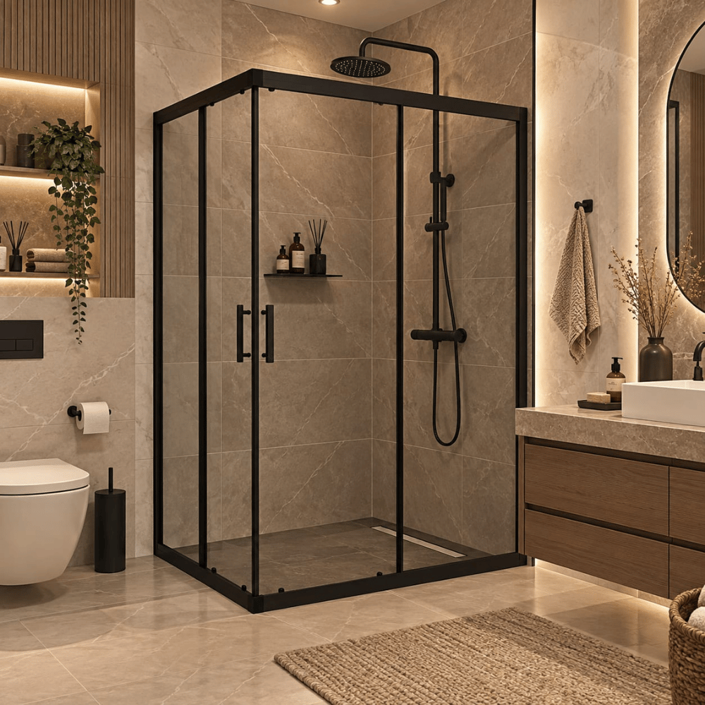Duşhome Glory Serisi 100x80 cm Dikdörtgen Sürgülü Köşe Açılır Temperli Füme Cam Duşakabin (y: 190 cm)Duşhome Glory Serisi Sürgülü Duşakabin 100x80 Köşe Açılır | 190cm YükseklikDuşakabinDUŞHOME7136DUŞHOMEDuşhome Glory Serisi 100x80 cm Dikdörtgen Sürgülü Köşe Açılır Temperli Füme Cam Duşakabin (y: 190 cm)