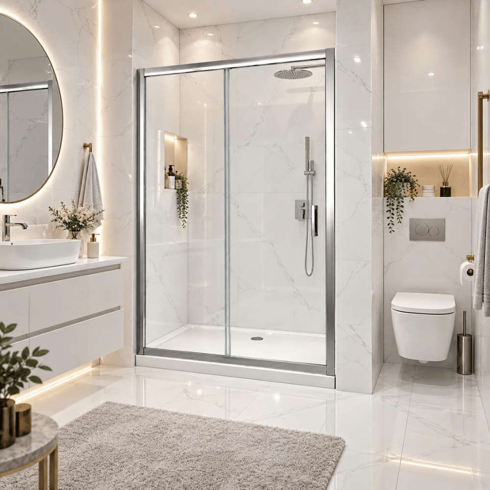 Duşhome Glory Serisi 120-130 cm İki Duvar Arası Sürgülü Temperli Şeffaf Cam Duşakabin (y: 190 cm)Duşhome Glory Serisi Sürgülü Ön Cephe Duşakabin 120–130 cm | Yükseklik: 190 cmDuşakabinDUŞHOME6321DUŞHOMEDuşhome Glory Serisi 120-130 cm İki Duvar Arası Sürgülü Temperli Şeffaf Cam Duşakabin (y: 190 cm)