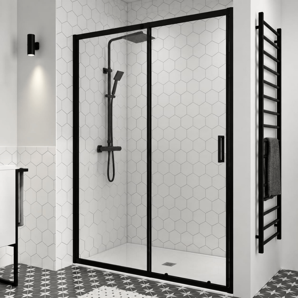 Duşhome Glory Serisi 120-130 cm İki Duvar Arası Siyah Profil 5 mm Şeffaf Cam Duşakabin (y: 190 cm)DUŞHOME GLORY Duşakabin Siyah Profil | 5mm Şeffaf Cam | H:190cm (120–130cm) | Kompakt Banyolar İçin Modern ve Şık DuşakabinDuşakabinDUŞHOME7657DUŞHOMEDuşhome Glory Serisi 120-130 cm İki Duvar Arası Siyah Profil 5 mm Şeffaf Cam Duşakabin (y: 190 cm)