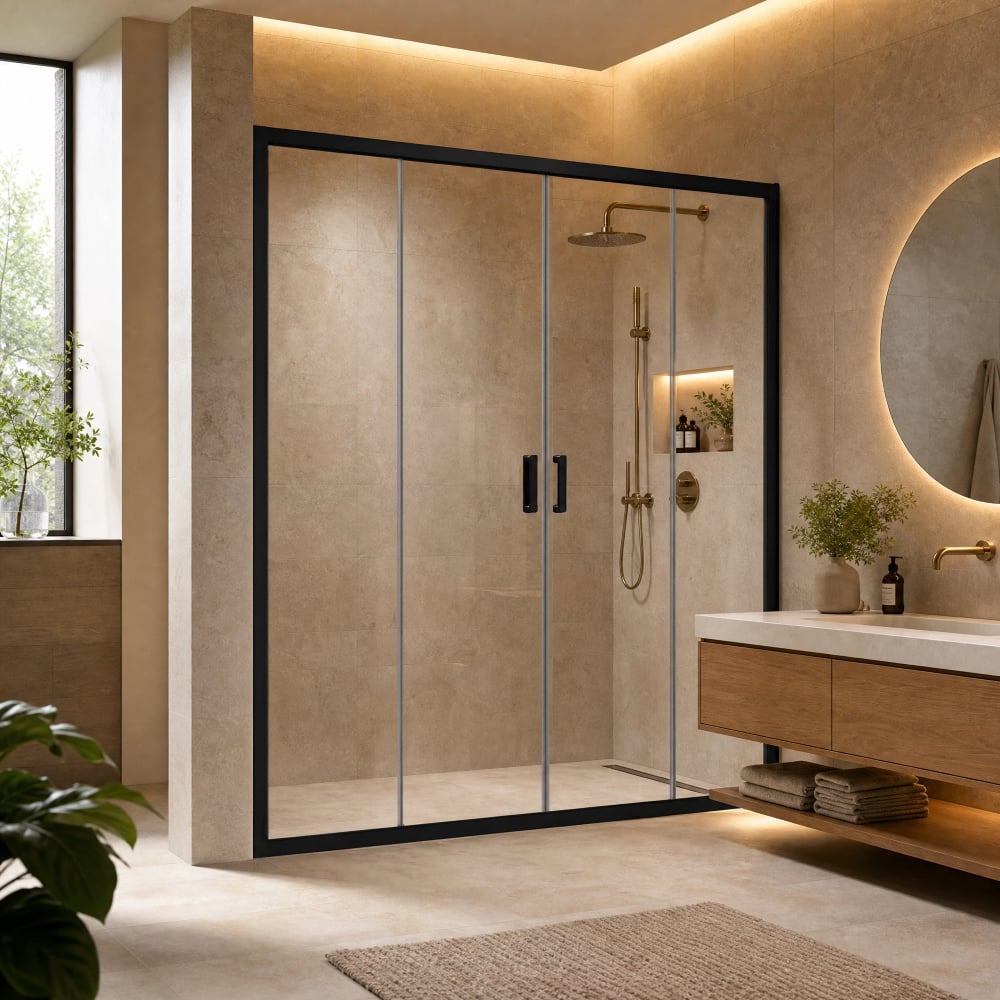 Duşhome Glory Serisi 141-150 cm İki Duvar Arası Siyah Profil 5 mm Şeffaf Cam Duşakabin (y: 190 cm)DUŞHOME GLORY Duşakabin Siyah Profil | 5mm Şeffaf Cam | H:190cm (141–150cm) | Küçük Banyolar İçin Şık Duşakabin ÇözümüDuşakabinDUŞHOME7660DUŞHOMEDuşhome Glory Serisi 141-150 cm İki Duvar Arası Siyah Profil 5 mm Şeffaf Cam Duşakabin (y: 190 cm)