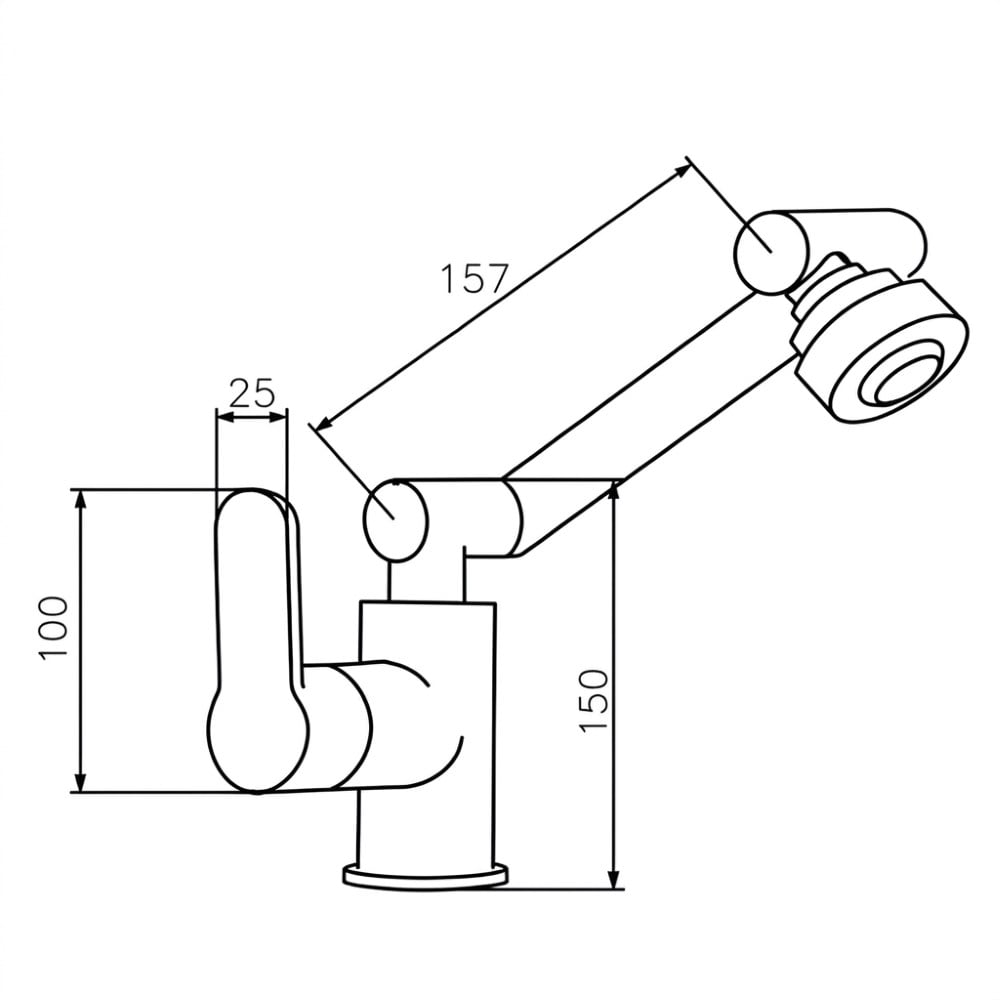 Fleko Ahtapot Krom Lavabo Bataryası (1160220 )Armatür&BataryaFleko1160220DUŞHOMEFleko Ahtapot Krom Lavabo Bataryası (1160220 )