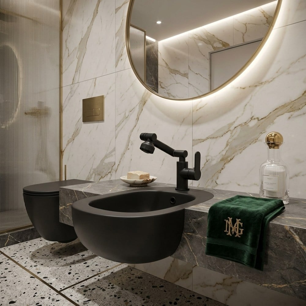 Fleko Ahtapot Plus Mat Siyah Lavabo Bataryası (Armatür&BataryaFleko12230234DUŞHOMEFleko Ahtapot Plus Mat Siyah Lavabo Bataryası (