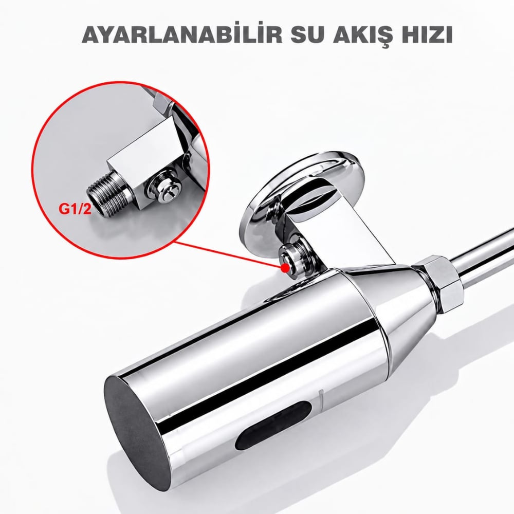 Fotoselli Pisuvar Musluğu (Sıva Üstü)Fotoselli Pisuar Musluğu | Sıva Üstü Montaj, Sensörlü & Temassız Hijyenik KullanımArmatürHAY ARMATÜR7494DUŞHOMEFotoselli Pisuvar Musluğu (Sıva Üstü)