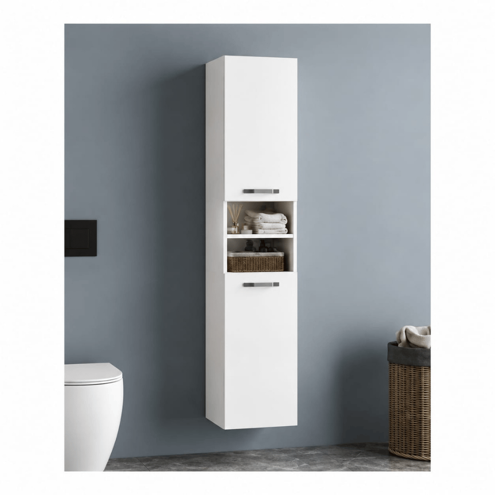 Fym Açık Raf Boy Dolabı (5214)FYM Açık Raf Boy Dolabı 5214 | Modern ve Şık Açık Raflı Banyo Dolabı | Dekoratif Dikey Raf Sistemi | Havlu ve Aksesuarlar İçin Fonksiyonel AlanBanyo DolabıFYM8202DUŞHOMEFym Açık Raf Boy Dolabı (5214)