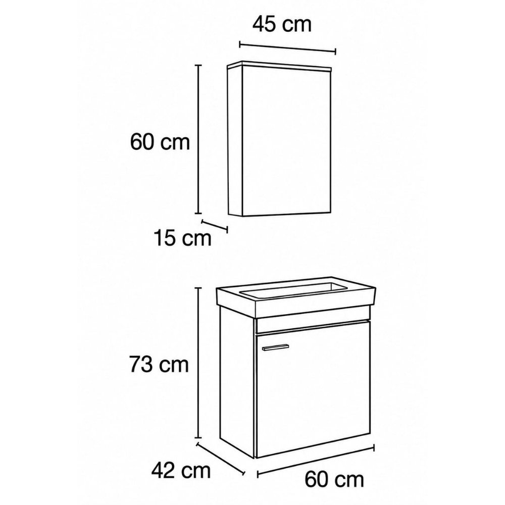 Fym Astra 60 CM Banyo Dolabı (1344)FYM Astra 60 cm Banyo Dolabı | Modern ve Kompakt Lavabo Altı Dolap | Şık ve Fonksiyonel Tasarım | Dar Alanlar İçin İdeal | Dayanıklı ve Kullanışlı MobilyaBanyo DolabıFYM1344DUŞHOMEFym Astra 60 CM Banyo Dolabı (1344)