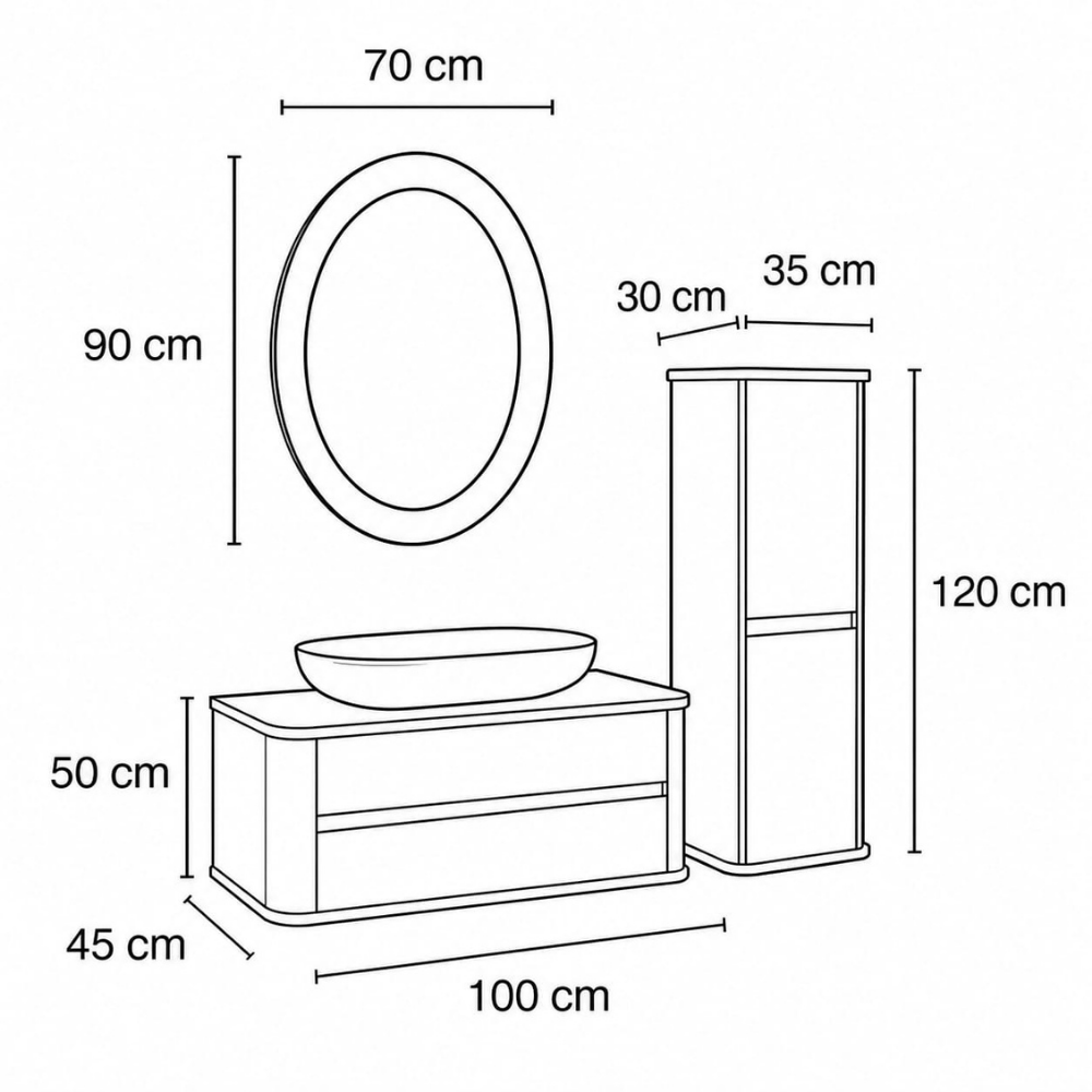 Fym Balero 100 CM Banyo Dolabı (Sahra) (5116)FYM Balero 100 cm Banyo Dolabı | Modern ve Şık Lavabo Altı Dolap | Fonksiyonel ve Dayanıklı Tasarım | Geniş Kullanım Alanı | Büyük Banyolar İçin İdeal SeçimBanyo DolabıFYM5116DUŞHOMEFym Balero 100 CM Banyo Dolabı (Sahra) (5116)