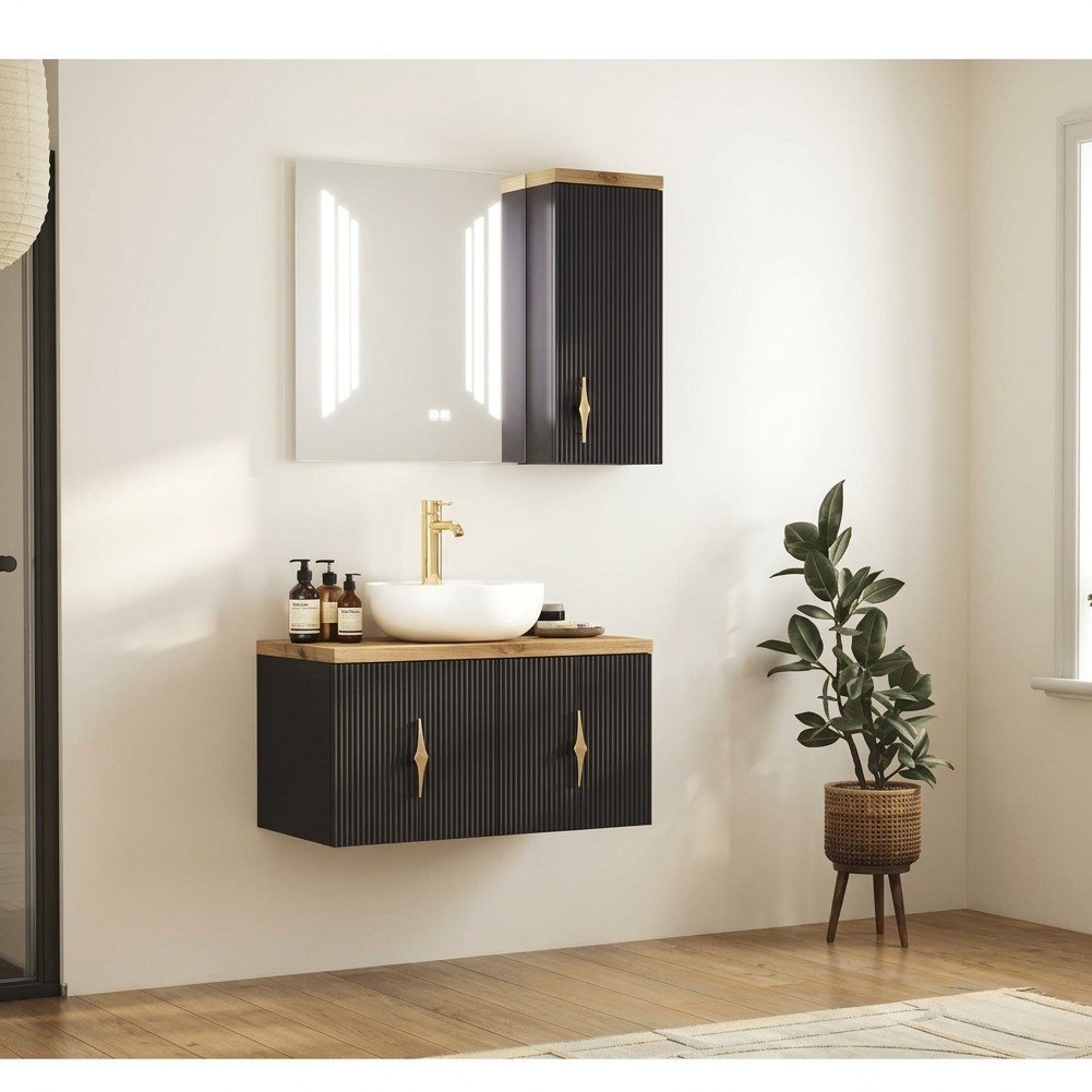 Fym İnfinity 80 CM Banyo Dolabı (3103)FYM Infinity 80 cm Banyo Dolabı | Modern ve Şık Lavabo Altı Dolap | Dayanıklı ve Fonksiyonel Tasarım | Orta Boy Banyolar İçin Estetik ve Kullanışlı MobilyaBanyo DolabıFYM3103DUŞHOMEFym İnfinity 80 CM Banyo Dolabı (3103)