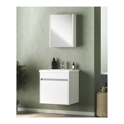 FYM NEW IDEA 60CM BANYO DOLABI-BEYAZ