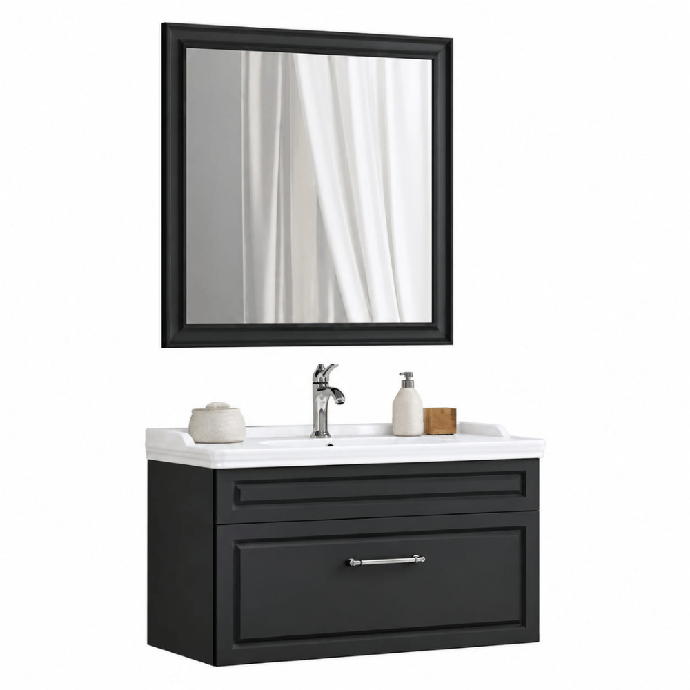 Fym Prada 100CM Banyo Dolabı (Antrasit) FYM Prada 100 cm Banyo Dolabı | Geniş ve Modern Lavabo Altı Dolap | Şık ve Fonksiyonel Tasarım | Dayanıklı ve Kullanışlı Mobilya | Büyük Banyolar İçin İdealBanyo DolabıFYM2436DUŞHOMEFym Prada 100CM Banyo Dolabı (Antrasit) 
