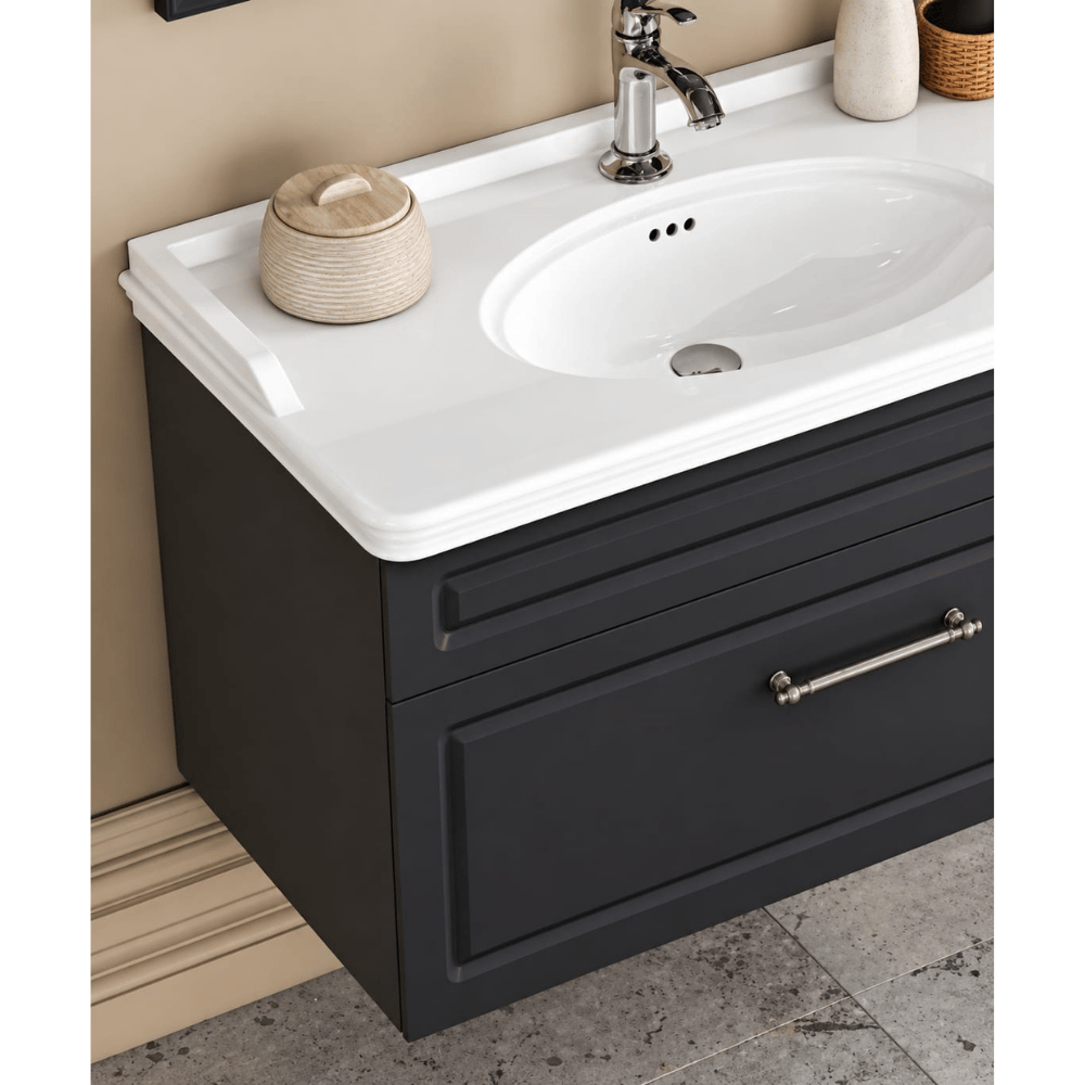 Fym Prada 100CM Banyo Dolabı (Antrasit) FYM Prada 100 cm Banyo Dolabı | Geniş ve Modern Lavabo Altı Dolap | Şık ve Fonksiyonel Tasarım | Dayanıklı ve Kullanışlı Mobilya | Büyük Banyolar İçin İdealBanyo DolabıFYM2436DUŞHOMEFym Prada 100CM Banyo Dolabı (Antrasit) 