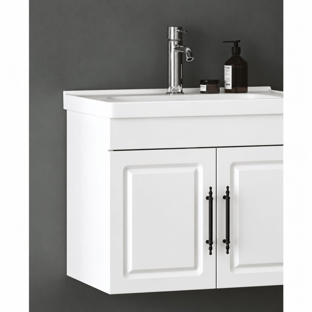 Fym Rosa 65CM Banyo Dolabı (2210)FYM Rosa 65 cm Banyo Dolabı Beyaz | Modern ve Şık Lavabo Altı Dolap | Kompakt Tasarım | Dayanıklı ve Fonksiyonel Mobilya | Küçük Alanlar İçin İdealBanyo DolabıFYM2210DUŞHOMEFym Rosa 65CM Banyo Dolabı (2210)