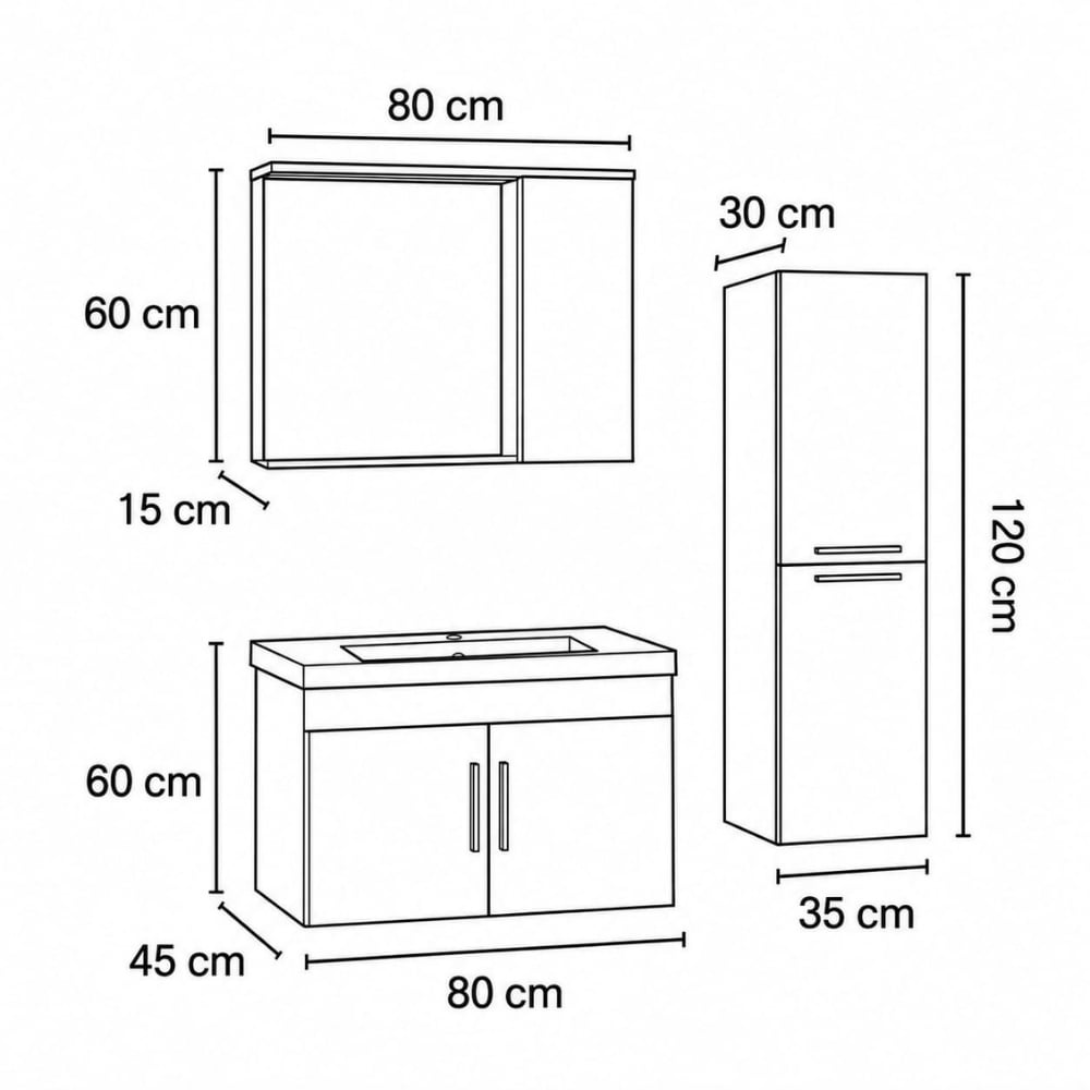 Fym Rosa 80 CM Banyo Dolabı (2211)FYM Rosa 80 cm Banyo Dolabı | Modern ve Geniş Lavabo Altı Dolap | Şık ve Fonksiyonel Tasarım | Dayanıklı ve Kullanışlı Mobilya | Geniş Depolama AlanıBanyo DolabıFYM2211DUŞHOMEFym Rosa 80 CM Banyo Dolabı (2211)