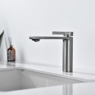Giano Lavabo Bataryası Gun MetalGiano Lavabo Bataryası Gun Metal | Modern Gun Metal Banyo BataryasıArmatür&BataryaMase ModeLBMS0021DUŞHOMEGiano Lavabo Bataryası Gun Metal