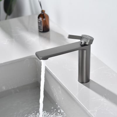 Giano Lavabo Bataryası Gun MetalGiano Lavabo Bataryası Gun Metal | Modern Gun Metal Banyo BataryasıArmatür&BataryaMase ModeLBMS0021DUŞHOMEGiano Lavabo Bataryası Gun Metal