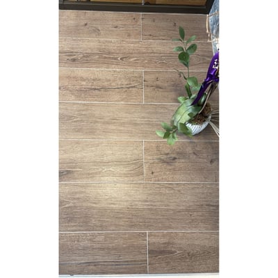 GÜRAL SERAMİK 20X120 WEST WOOD TİK  AHŞAP GÖRÜNÜMLÜ SERAMİK