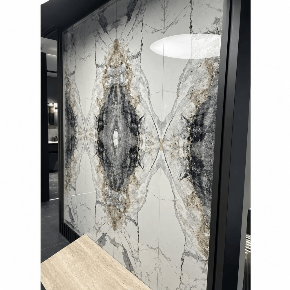 Güral Seramik Ceres Bookmatch 120x240 cm Mermer Desenli Mega Porselen PanelGüral Seramik 60x120 Ceres Bookmatch - Lüks ve Dekoratif Bookmatch Desenli Büyük Ebat Seramik - DushomeSeramik&GranitGüral SeramikCRSBOOKMATCHDUŞHOMEGüral Seramik Ceres Bookmatch 120x240 cm Mermer Desenli Mega Porselen Panel